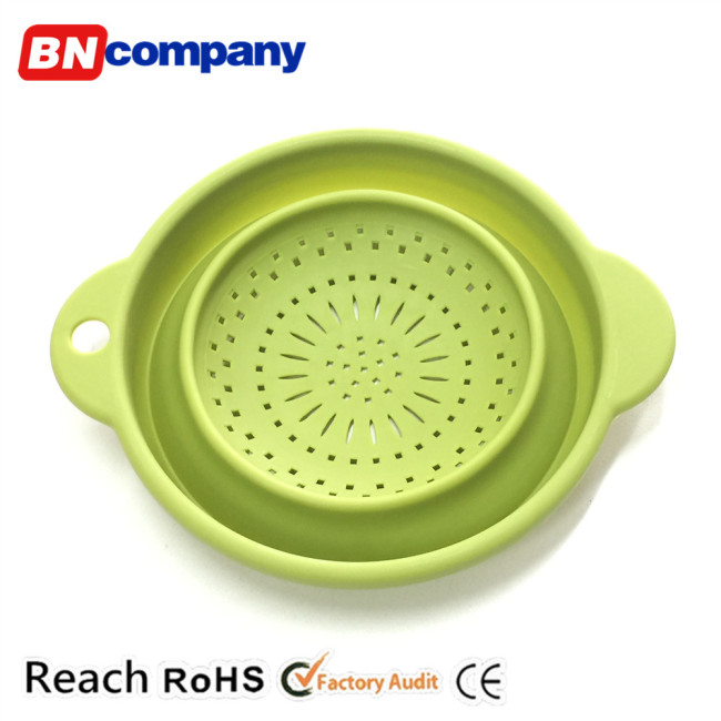 Foldable Kitchen Basket for Washing Fruit and Vegetables